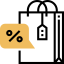 Shopping bag icon 64x64