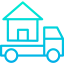 Moving truck ícono 64x64