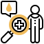 Blood test icon 64x64