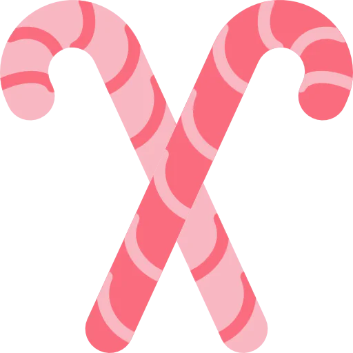 Candy cane icon