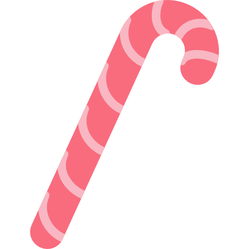 Candy cane icon