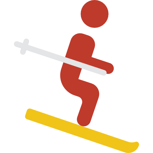 Skiing icon