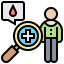 Blood test icon 64x64