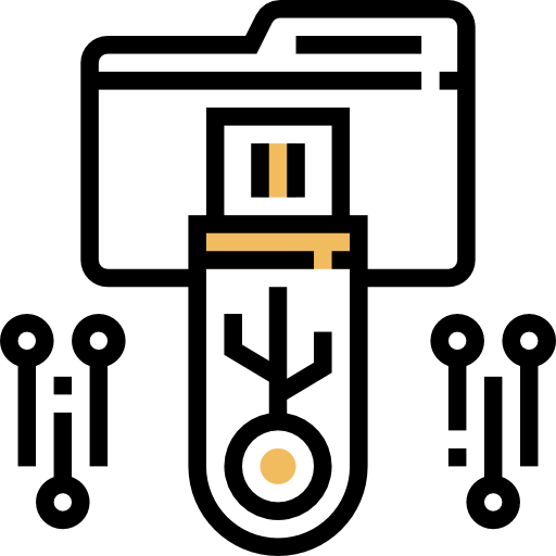 Pendrive ícono
