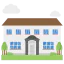 Rural hotel icon 64x64