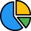 Pie chart icon 64x64