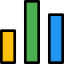 Bar graph icon 64x64