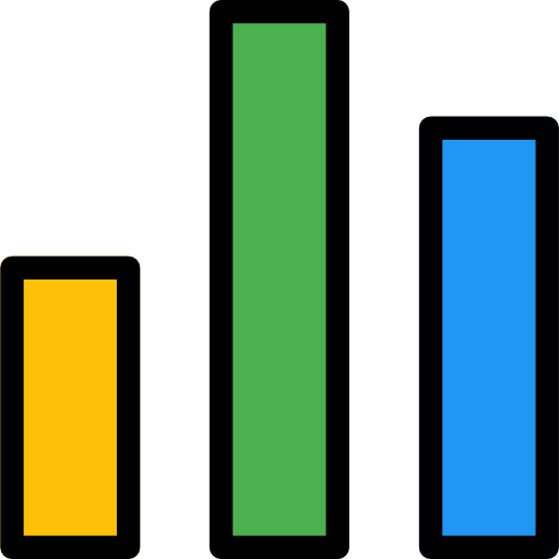Bar graph icon