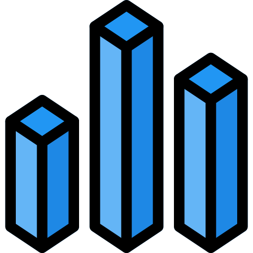Bar graph icon