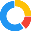 Pie chart icon 64x64