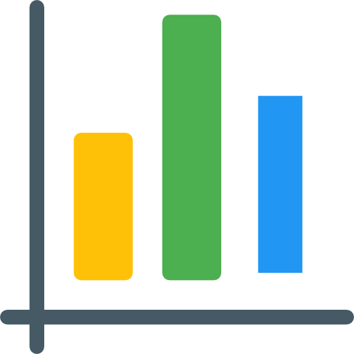 Bar graph icon
