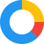 Pie chart icon 64x64