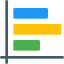 Bar graph icon 64x64