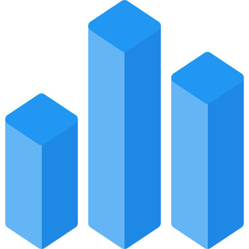 Bar graph icon