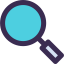Magnifying glass icon 64x64