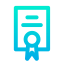 Certificate icon 64x64
