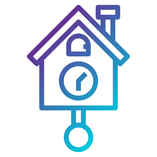 Cuckoo clock icon