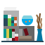 Bookshelf icon 64x64