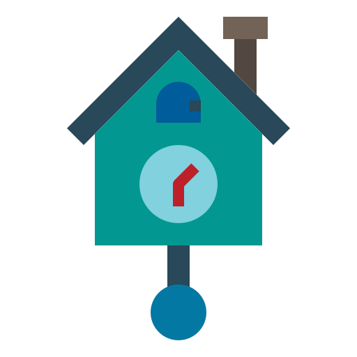 Cuckoo clock icon