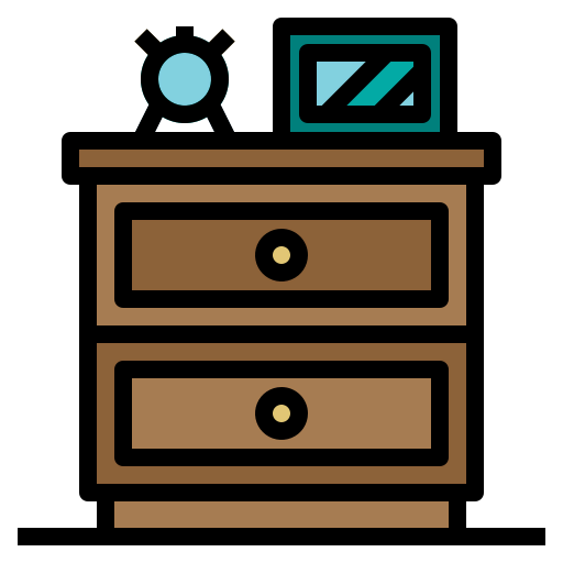 Night stand icon
