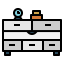 Nightstand icon 64x64