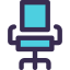 Desk chair icon 64x64