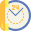 24 hours icon 64x64