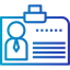 Id card icon 64x64