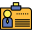 Id card icon 64x64