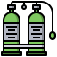 Oxygen tank icon 64x64