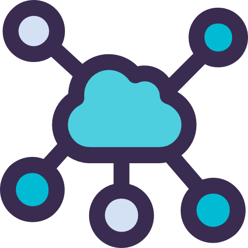 Cloud computing icon