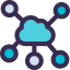 Cloud computing Symbol 64x64