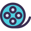Film reel icon 64x64
