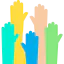 Hands up icône 64x64