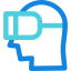 Vr glasses icon 64x64