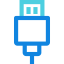Usb cable icon 64x64