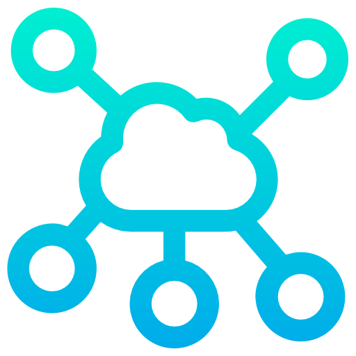 Cloud computing アイコン