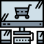 Online shop icon 64x64