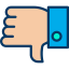 Thumb down icon 64x64