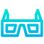 3d glasses icon 64x64