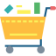 Shopping cart icon 64x64