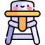 Baby chair icon 64x64