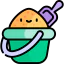 Sand bucket icon 64x64