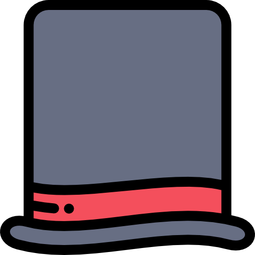 Top hat icon