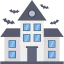 Haunted house icon 64x64