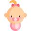Baby girl icon 64x64