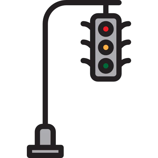 Traffic light icon