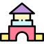 Toy blocks icon 64x64