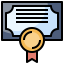 Certificate icon 64x64