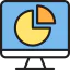 Pie chart icon 64x64